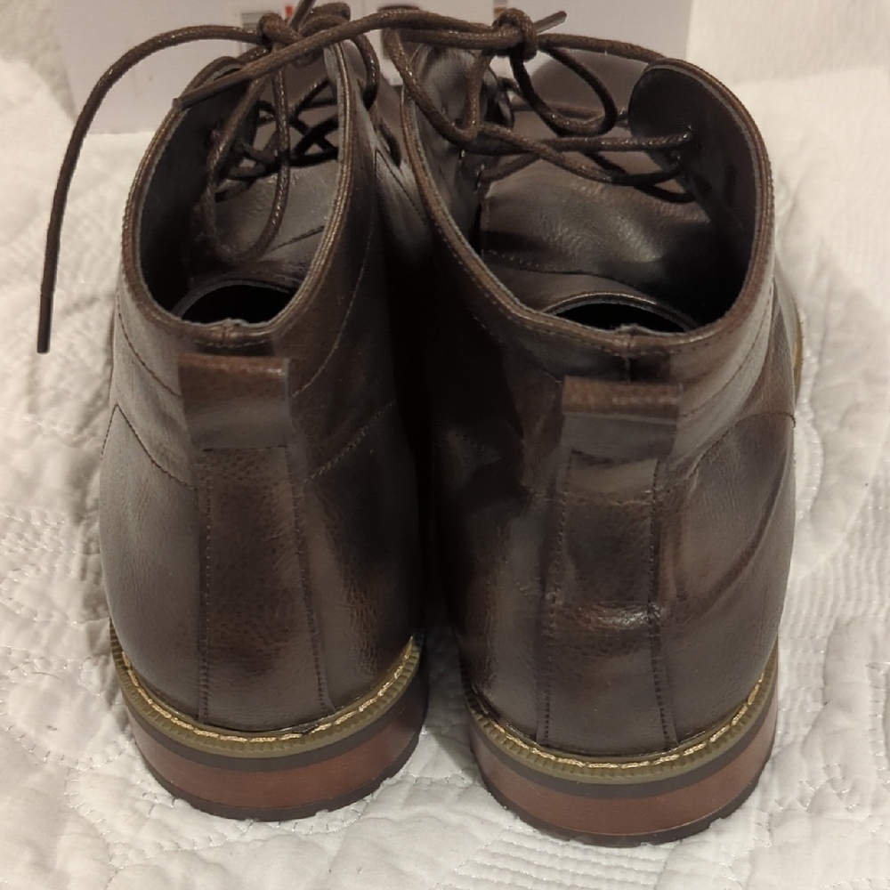 Sonoma Men's Dark Brown Ledger Boots, Size 9.5 Men's - Picture 5 of 6